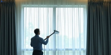 Commercial curtain stain removal service mount-egerton-vic hotels offices restaurants